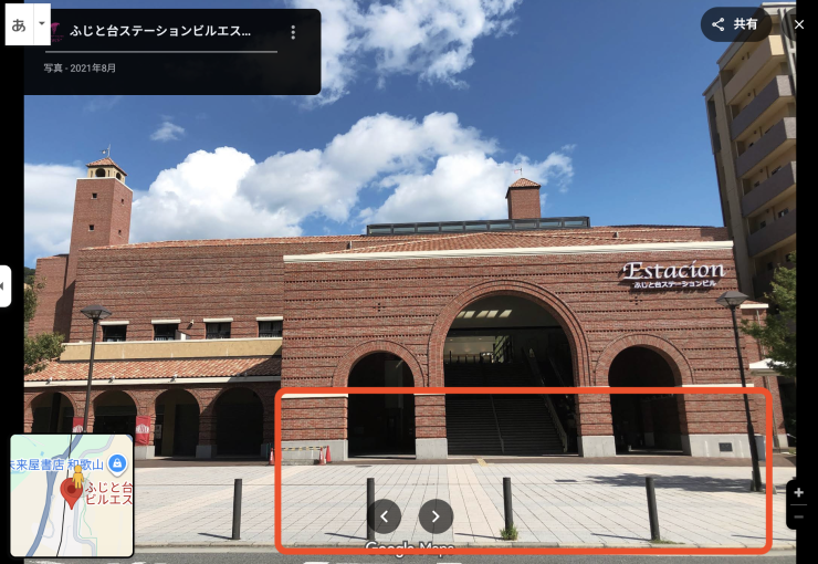 集合場所　赤枠付近にお集まりください
