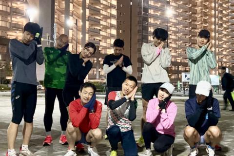 彩のランニング練習会（第74回）ミドルインターバル走 2000m x 4本*