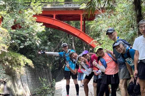 ランステ®公認：きゃんべるのEnjoy街ラン 8月「等々力渓谷RUN」17キロ ＊キロ7超