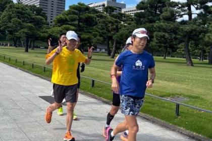 ランステⓇ：月に一度はしっかり走ろう「皇居ペース走 20キロ＋α」(キロ5分～7分の各ペース）8月