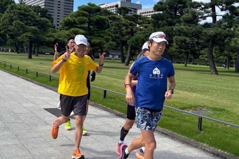 ランステⓇ：月に一度はしっかり走ろう「皇居ペース走 20キロ＋α」(キロ5分～7分の各ペース）8月