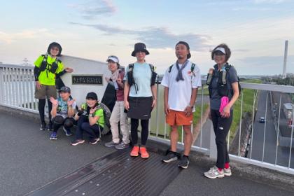 ランステ®のロングウォーク 8月：夜行ウォーク 42キロ（千住方面）