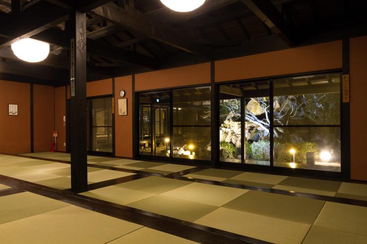 急いで帰る必要はありません。  お風呂のあとは、 畳でゆっくり。  これもイベントの楽しみ。