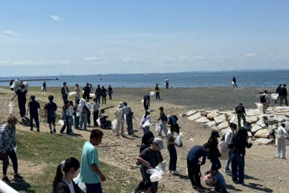 9／5（土）幕張の浜ビーチクリーン：World Cleanup Day参画
