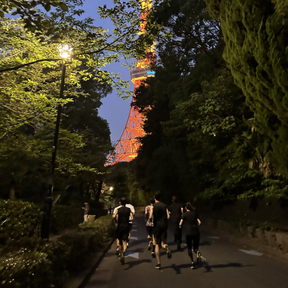 CRAFTランニングイベント風景