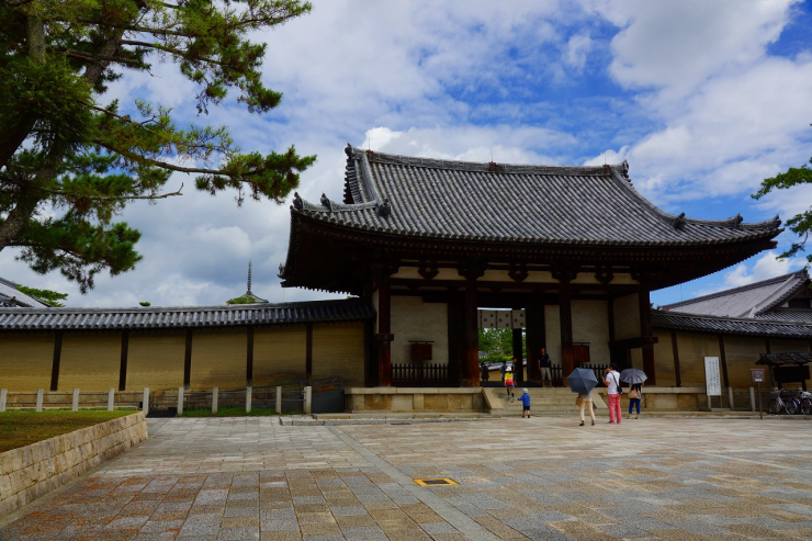 世界文化遺産の入り口も少し見えます！