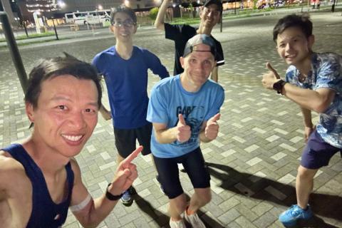 彩のランニング練習会（第76回）ショートインターバル走 400m x 12本*