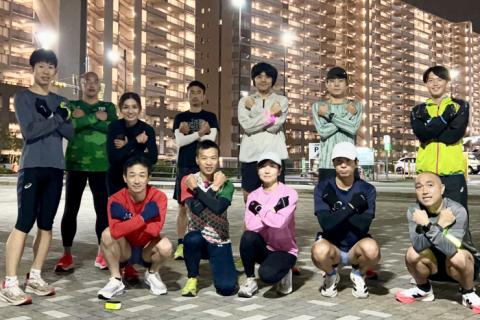 彩のランニング練習会（第74回）ミドルインターバル走 2000m x 4本*