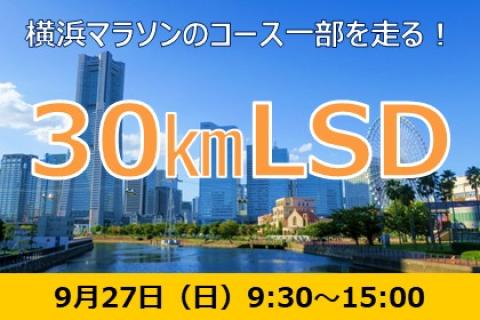 LEALEAランニング～横浜マラソン対策・30kmLSD～