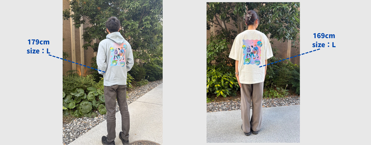 私服にも合わせやすいカラーです。