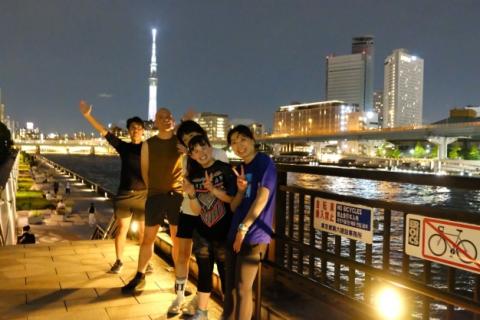 【銭湯ラン】ナイトラン × 銭湯