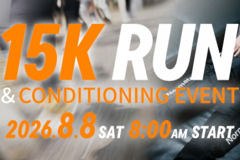 15K RUN&CONDITIONING EVENT supported by HYPERICE