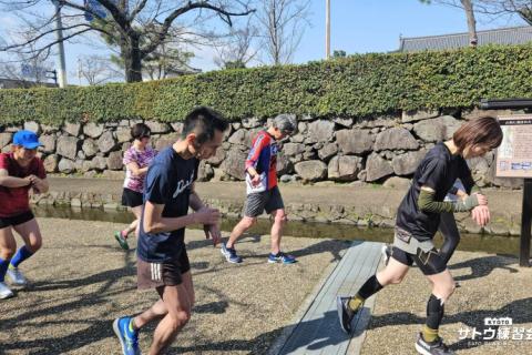 エキサイティングなスピード練習と時間走。小川の流れる堀川遊歩道宮【サトウ練習会】