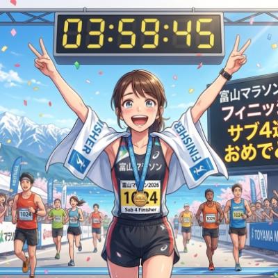 【10月25日・限定2名】努力を成果へ。富山マラソン1週間前・コンディショニングケア