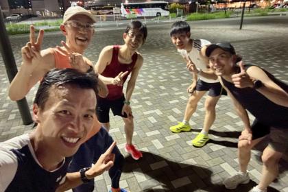 彩のランニング練習会（第78回）ミドルインターバル走 2000m x 4本*