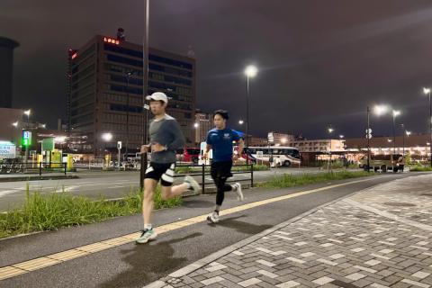 彩のランニング練習会（第79回）2km + 2km + 1km + 1km + (400mx2)*