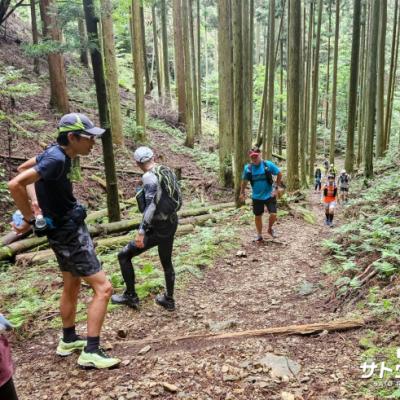滋賀大津から京都三条へ 東海自然歩道を行く納涼の音羽山縦走 遠足ラン 27㌔ 22㌔【サトウ練習会】
