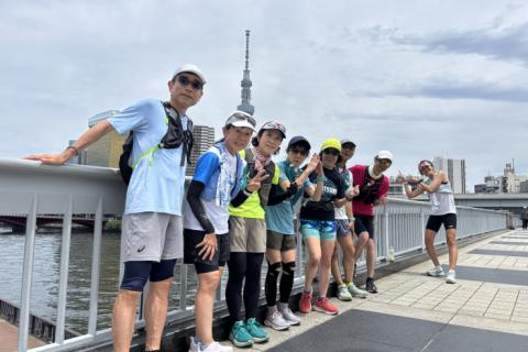 ランステ®：ウルトラの対策にも！「ロング街ラン 40km（キロ7分ペースでグループ走）」9月