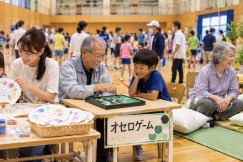 三世代涼しく過ごせる！みんなの にこにこパーク