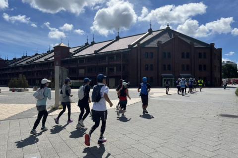 【試走】チャレンジ！マラソン大会コース試走　横浜Mダイジェスト（約21K）