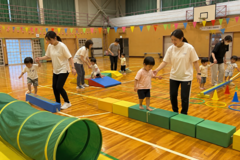 【親子向け】親子でたのしくサーキットあそび