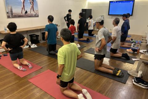 レースを満足して走り切るために！ランナーズピラティス&理想のフォーム習得 レース前も効果有の身体ケア