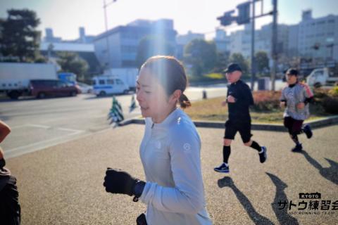 6Kから100mまで、速さを研ぎ澄ませ。世界遺産二条城スピード練習【サトウ練習会】