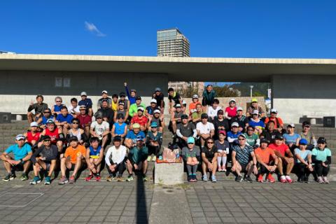 10月18日　30キロペース走練習会　HAT 神戸　サブ3〜サブ6完走 金沢、富山、岡山、神戸へ