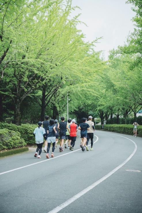 今回は少人数でペース走を行います！