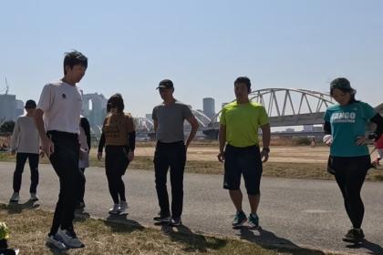 ランニングフォーム講習＋ゆるジョグイベント（Lv.1）【大阪梅田うめきた公園・週末午前】