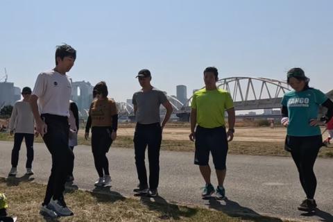 ランニングフォーム講習＋ゆるジョグイベント（Lv.1）【大阪梅田うめきた公園・週末午前】