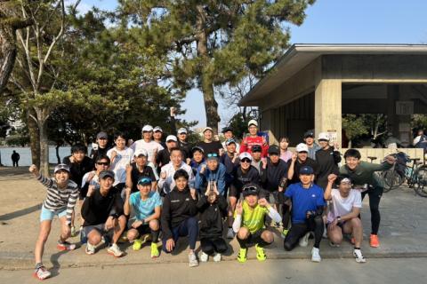 福岡マラソン1か月前！実戦ハーフマラソン