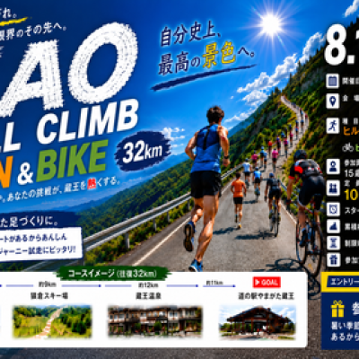 第4回蔵王ヒルクライムRunBike32km