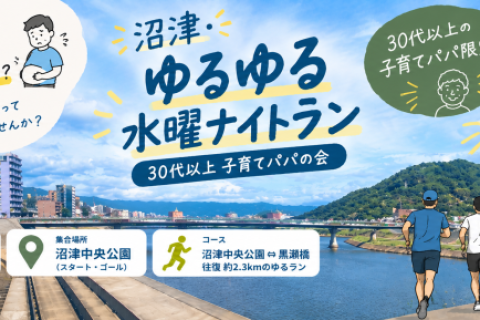 沼津・ゆるゆる水曜ナイトラン