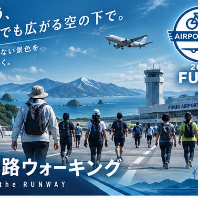 AIRPORT CRIT 福井2026 滑走路ウォーキング