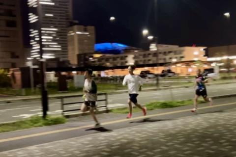 彩のランニング練習会（第81回）ショートインターバル走800m × 8本