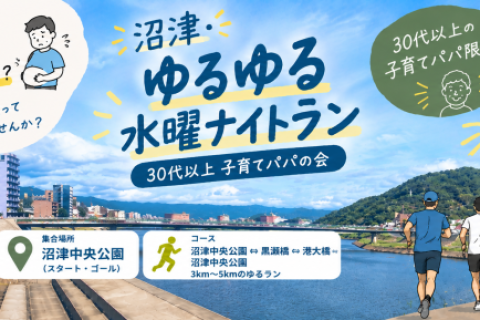 沼津・ゆるゆる水曜ナイトラン