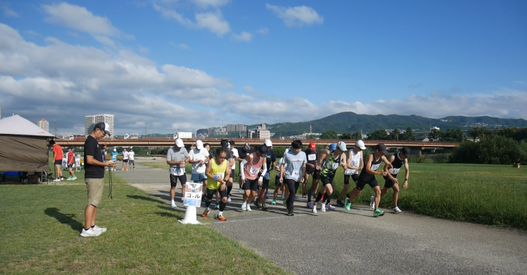 10kmスタート