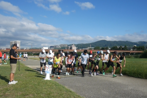 10kmスタート