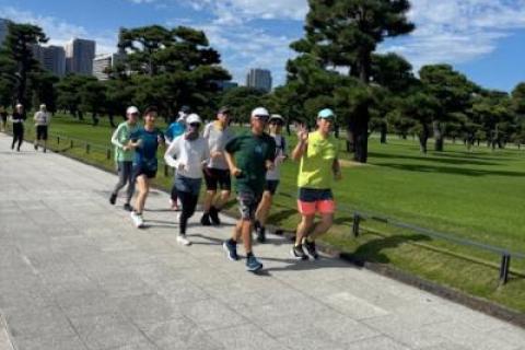 ランステⓇ：「湘南」や「NAHA」にぴったり！「皇居ペース走 30キロ」(キロ5～7分）11月(2)