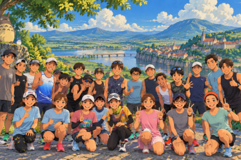 マラソンペース走(約21.1km)【給水あり】