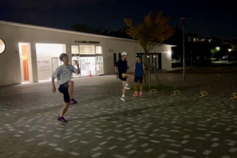 彩のランニング練習会（第89回）インターバル走 1000m x 6本