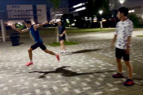 彩のランニング練習会（第88回）ビルドアップ走 12~15km *