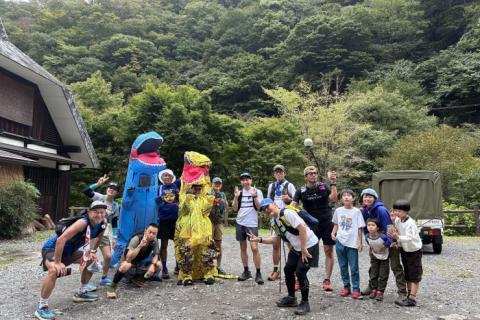 エイドにて