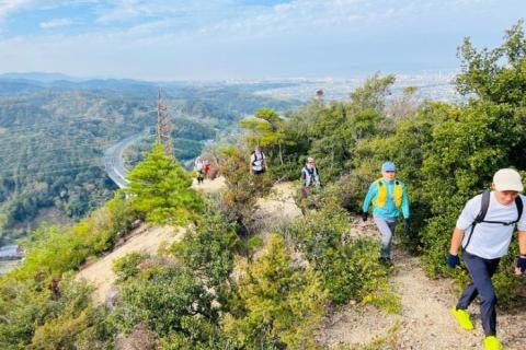 【絶景と美肌の湯】秋の犬鳴山トレイルラン12km