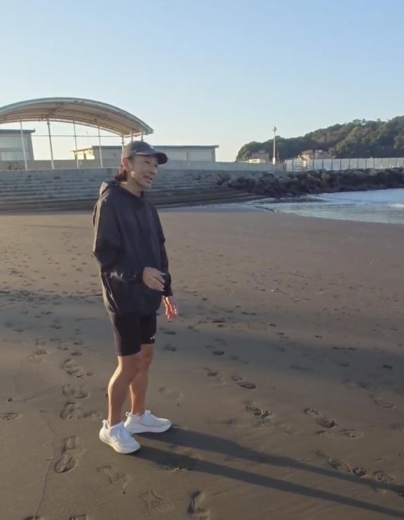 湘南海岸でのパーソナルは気持ちも開放的に
