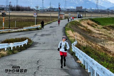 桜咲け、自己ベスト。ふくい桜マラソン試走会 きめ細かいアドバイス 福井桜マラソン【サトウ練習会】
