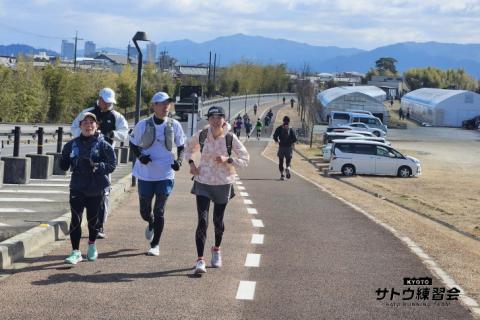 勝負は試走から始まる。びわ湖マラソン全コース試走会 的確なアドバイス 琵琶湖マラソン【サトウ練習会】