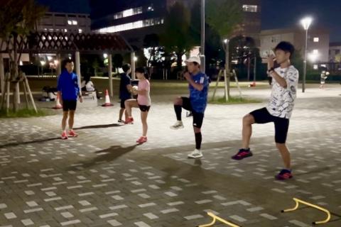 彩のランニング練習会（第92回）インターバル走 1000m x 6本