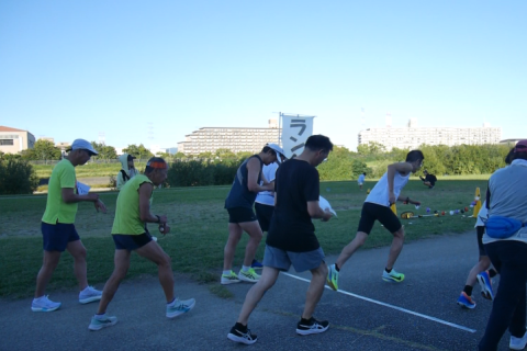 10kmスタート